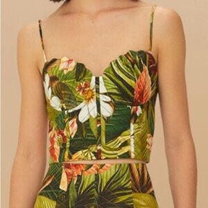 Multi Botanical Forest Crop Top
